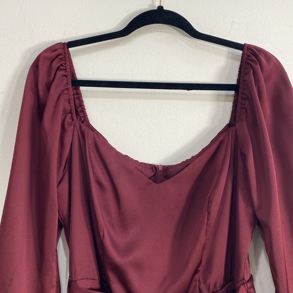 B. Darlin Mini Dress Tiered Long sleeve Size 15/16 - Picture 2 of 9